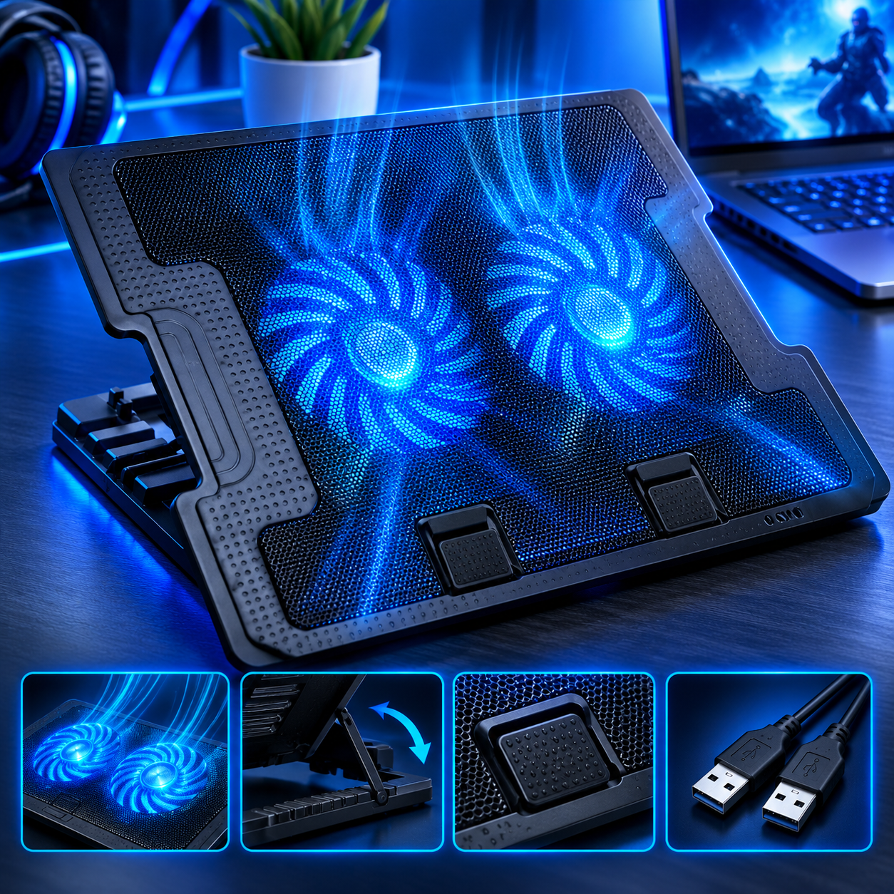Base Refrigerante Cooling Pad