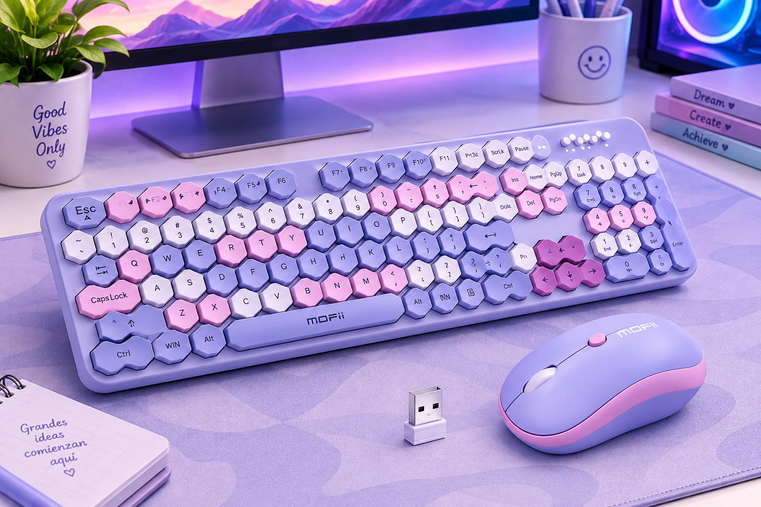 Combo Teclado Mouse Inalámbrico