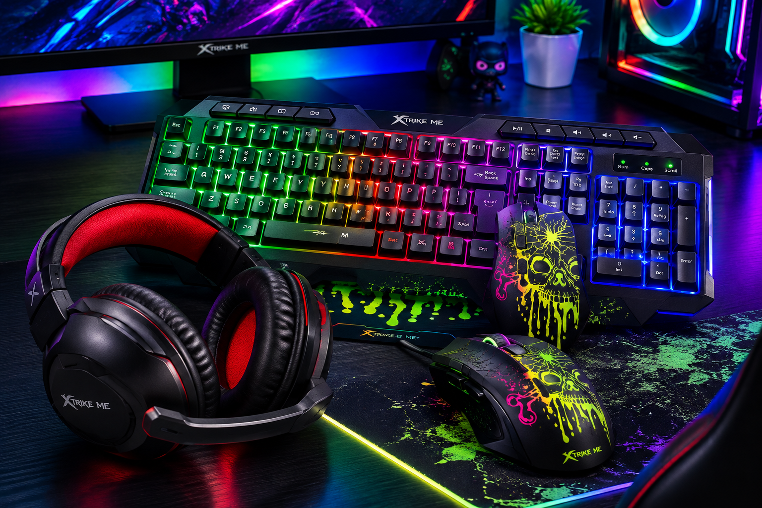 Combo Gamer 4 en 1